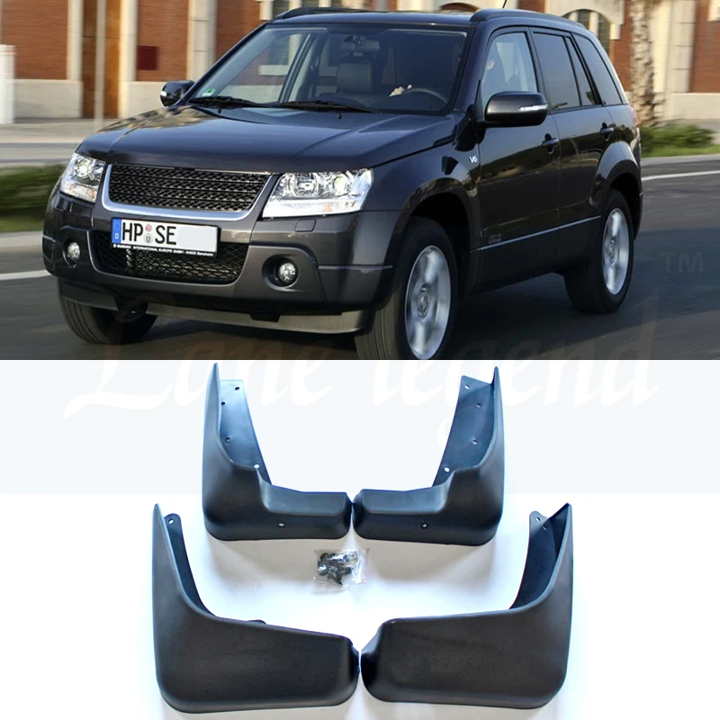 Брызговики для Suzuki Grand Vitara / Edcudo (JT) 2005 2016 4 шт./компл.|Грязезащита| |
