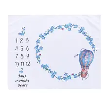 Детское одеяло с рисунком дерева из мультфильма, удобная дышащая мягкая и эластичная ткань для фотосъемки новорожденных