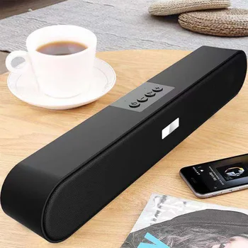 

Rsionch Bluetooth Computer Stereo Multifunction Wireless Meeting FM Radio TV Portable Soundbar Subwoofer Theater Speaker Home