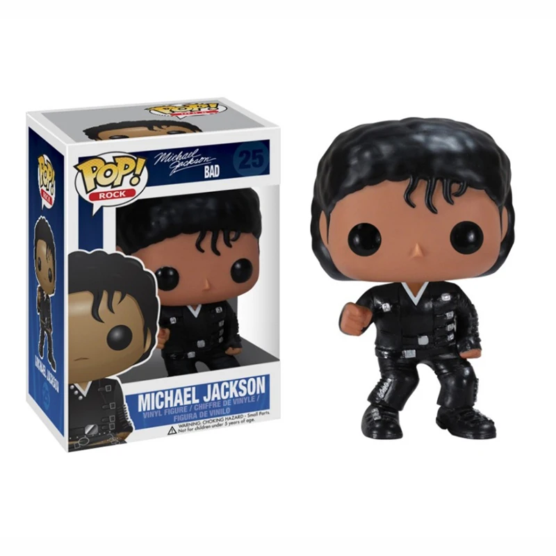 FUNKO POP Майкл Джексон Гладкий Criminal BEAT IT BILLIE JEAN BAD Виниловая фигурка куклы Коллекция экшн-игрушки подарки для детей