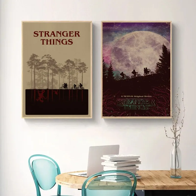 Декоративный постер Stranger Things Season 2 домашний декор настенные наклейки