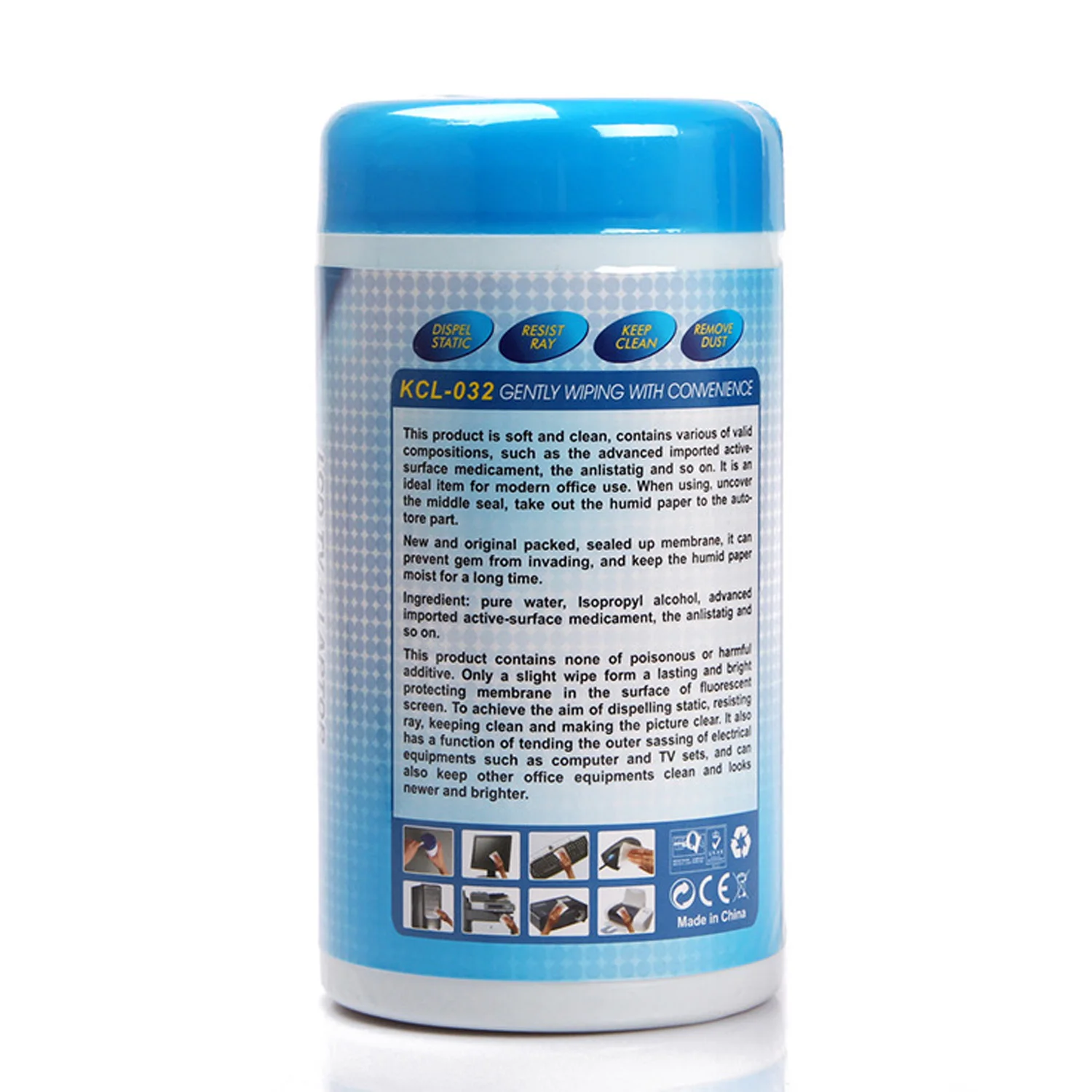 Soft Anti-static Cleaning Wipes Wet Tissues Computer Laptop LCD Monitor TV Mobile Phone Screen Digital Products 88PCS/Box