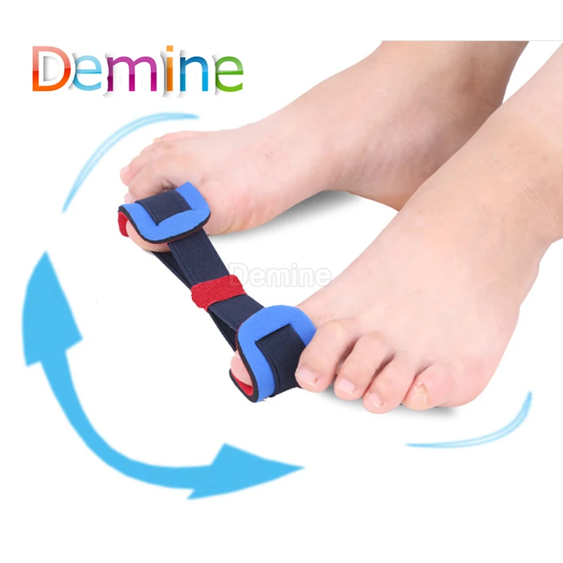 

1 Pcs Soft Corrector Hallux Valgus Belt Elastic Toe Separator Recovery Training Brace Splint Big Toe Bunion Hallux Valgus