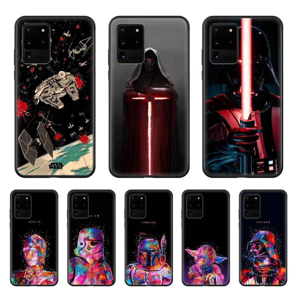 

Darth Vader Star Wars Artwork Phone Case cover hull For SamSung Galaxy S 5 6 7 8 9 10 20 Edge Plus E Lite Ultra black cover