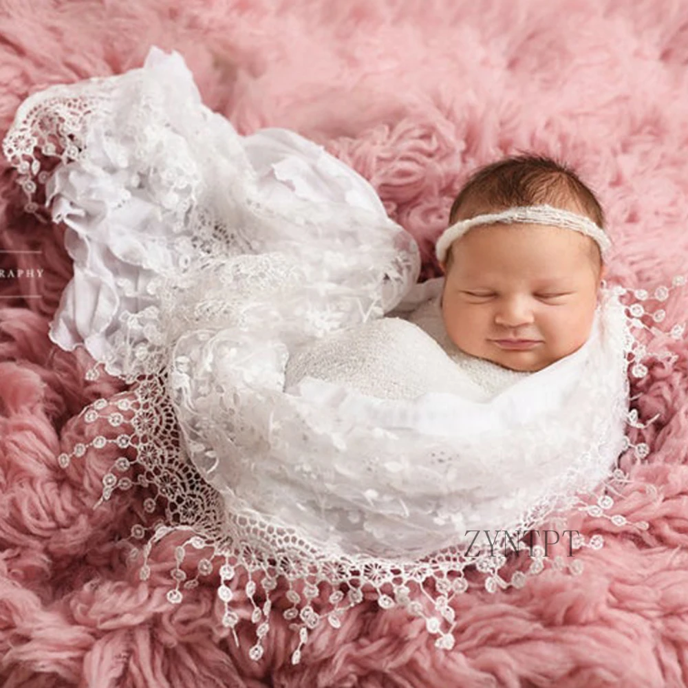 Новое кружевное покрывало с кисточками для новорожденных реквизит для фотосессии для маленьких девочек аксессуары для фотосессии Flokati Fotografia