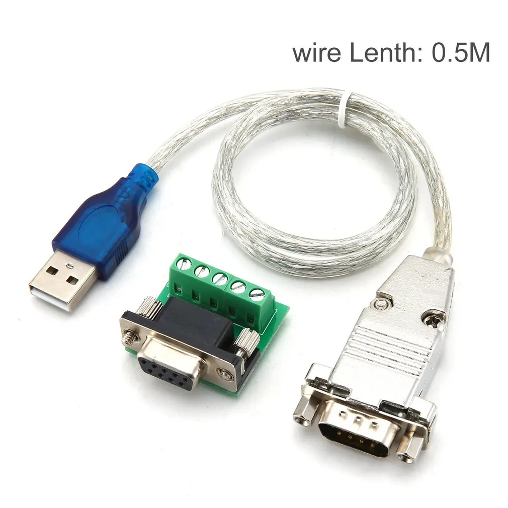USB к 485/422 последовательной линии промышленного класса последовательный порт Rs485 к USB Коммуникационный конвертер металлический корпус 0,5 м/1,2 м опционально