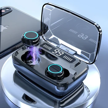 

TWS Bluetooth Earphone V5.0 9D Stereo Wireless Headphones Sport Waterproof Earphones Mini True Wireless Earbuds for cellphone