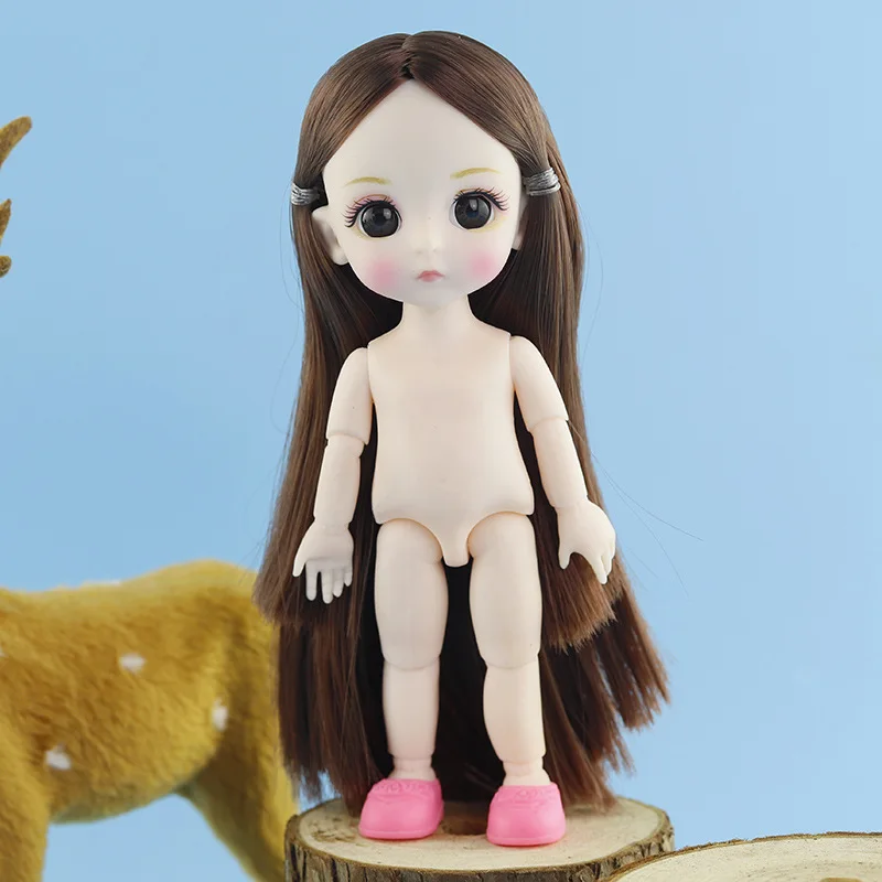 Новая Bjd кукла 13 подвижная шарнирная 16 см 1/8 куклы милые детские куклы DIY игрушки обнаженные женщины тела модные куклы для девочек, игрушки для девочек,игрушки куклы кукла лол bjd куклы для девочек doll шарнирная