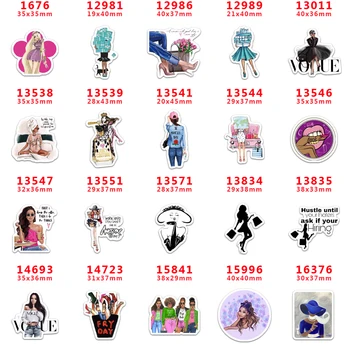

2020 new arrival Free shipping 30 pcs/package printed resin planar flat-back resins for Hair Bow Decoration PR1676