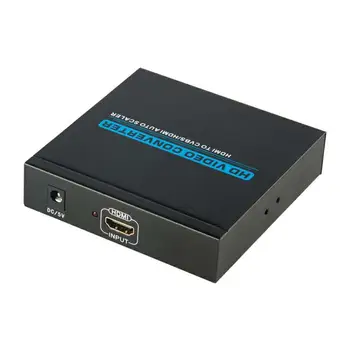 

T-613 Mini HDMI Converter HDMI Adapter HDMI To CVBS/HDMI Auto Scaler Adapter HDMI To AV+HDMI HD Video Converter