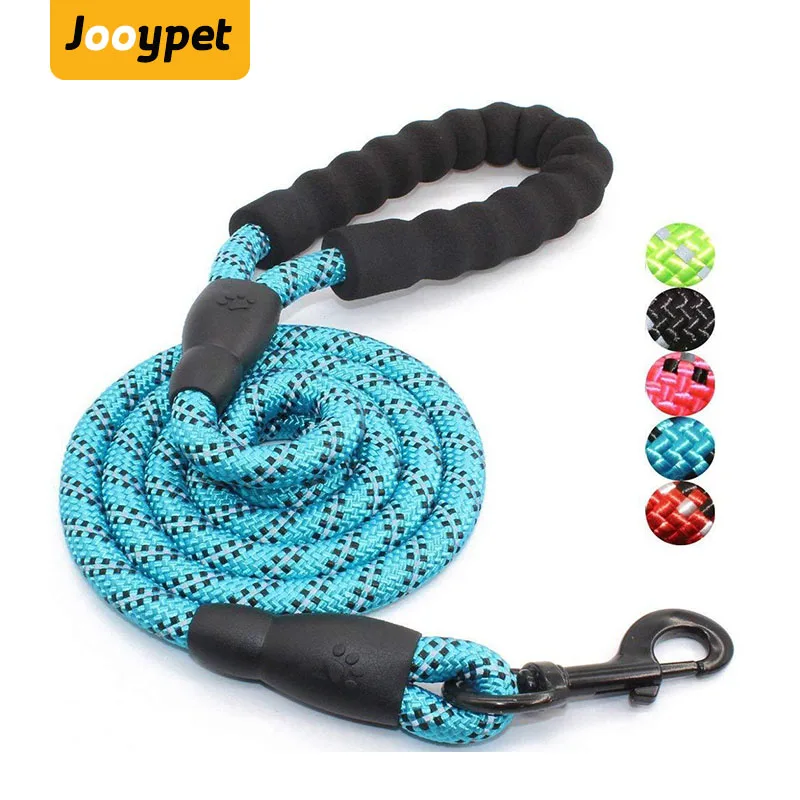 JOOYPET плетеный поводок для собак из нейлоновой веревки