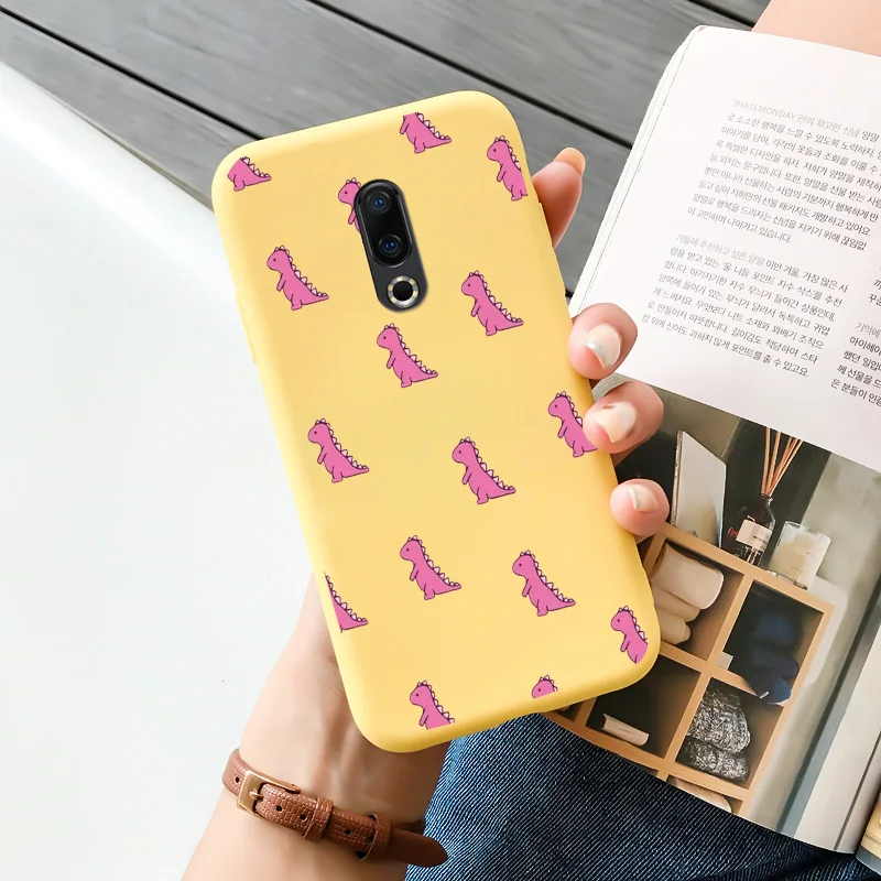 meizu back cover For Meizu 16 16t 16s 16x 16xs Plus Case Cartoon Painted Flower Pattern Shell Silicone Protection Phone Cover meizu phone case with stones Cases For Meizu