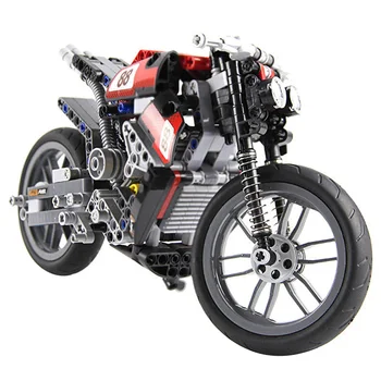 

431 Pcs Bricks Speed Motorcycle Technic City Building Blocks Boy Birthday Gift Kids Christmas Toys For Children