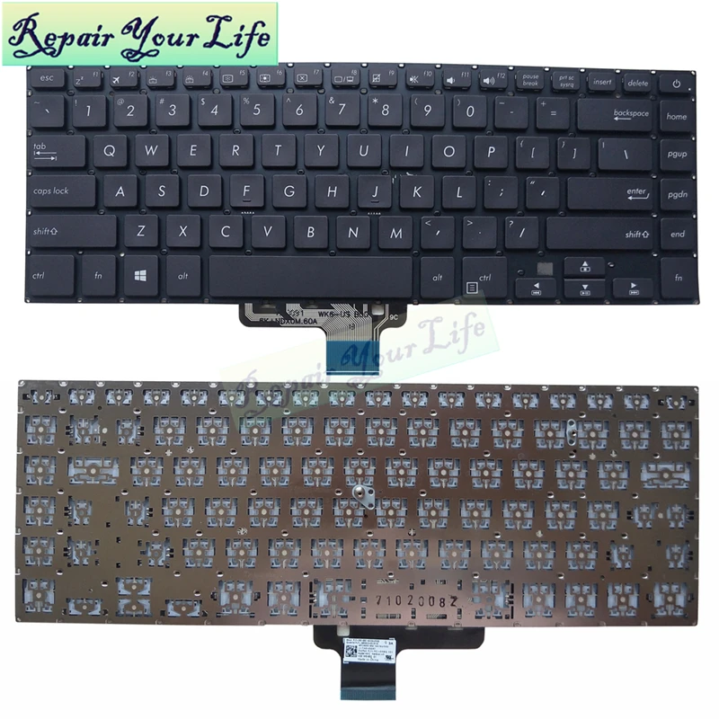 ASUS X510 US-B 键帽透光 1