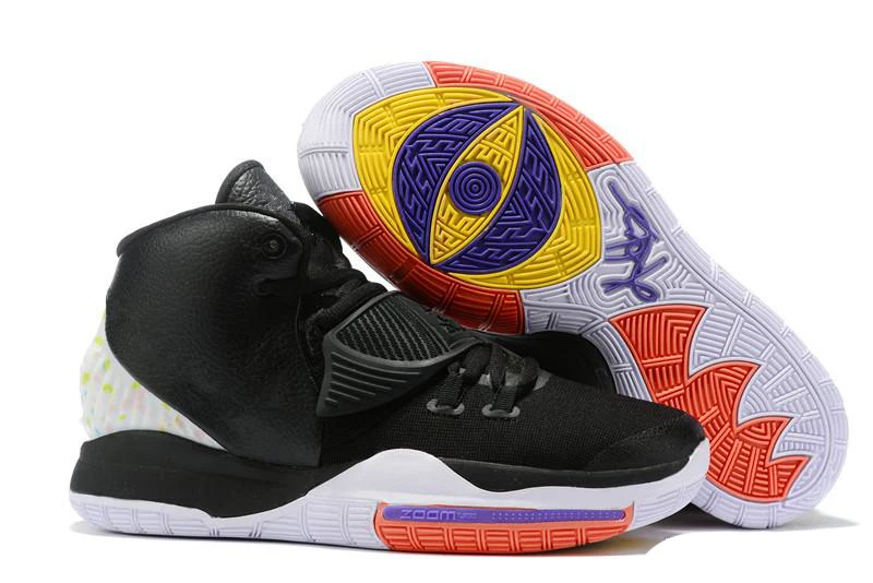 Kyrie 6 6s тройной черный золотой красный мужские баскетбольные кроссовки высокого качества Irving 5 Kyrie 6 граффити новые спортивные кроссовки - Цвет: XZF101BE