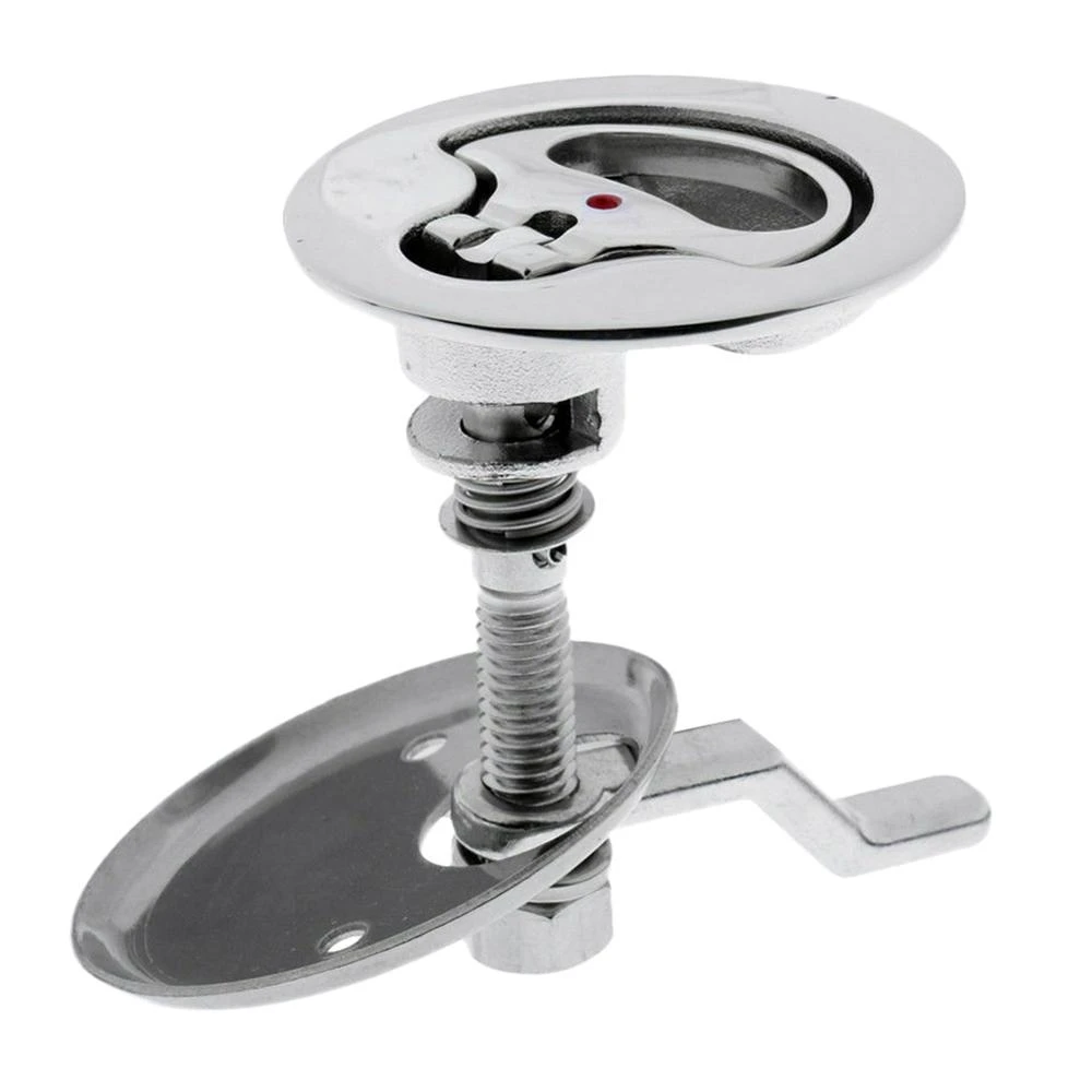 Boat Hatch Latches Turning Lock Lift Handle Marine 316 Stainless Steel