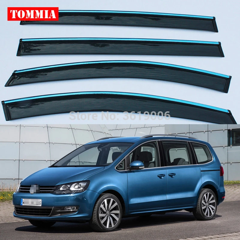 Бренд tommia новинка для Volkswagen Sharan оконный козырек защита от ветра и дождя защитная