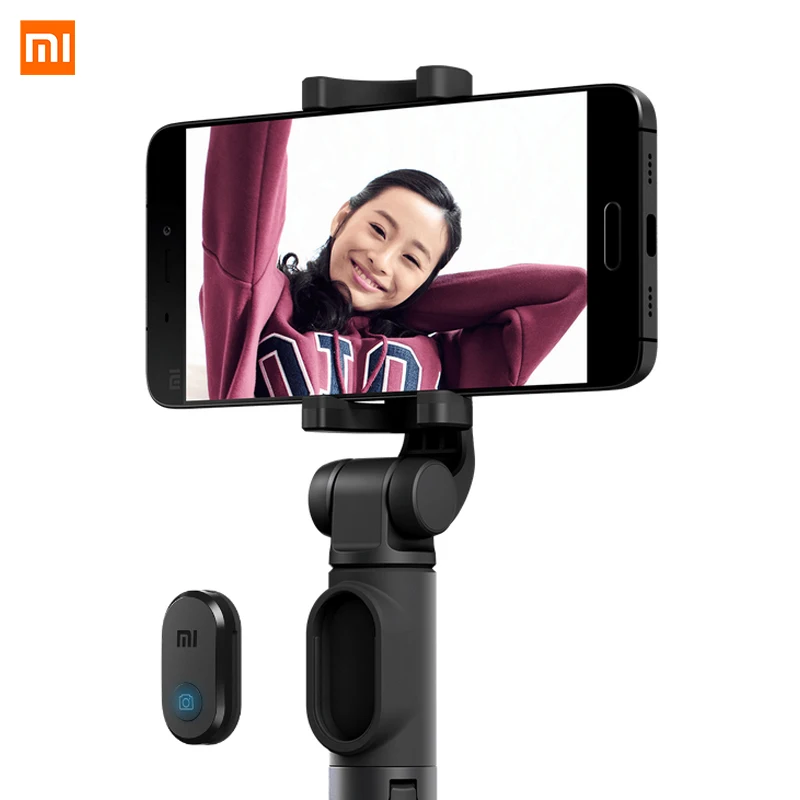Xiaomi Mi селфи палка штатив Bluetooth беспроводной пульт дистанционного управления 360 градусов вращающийся кронштейн