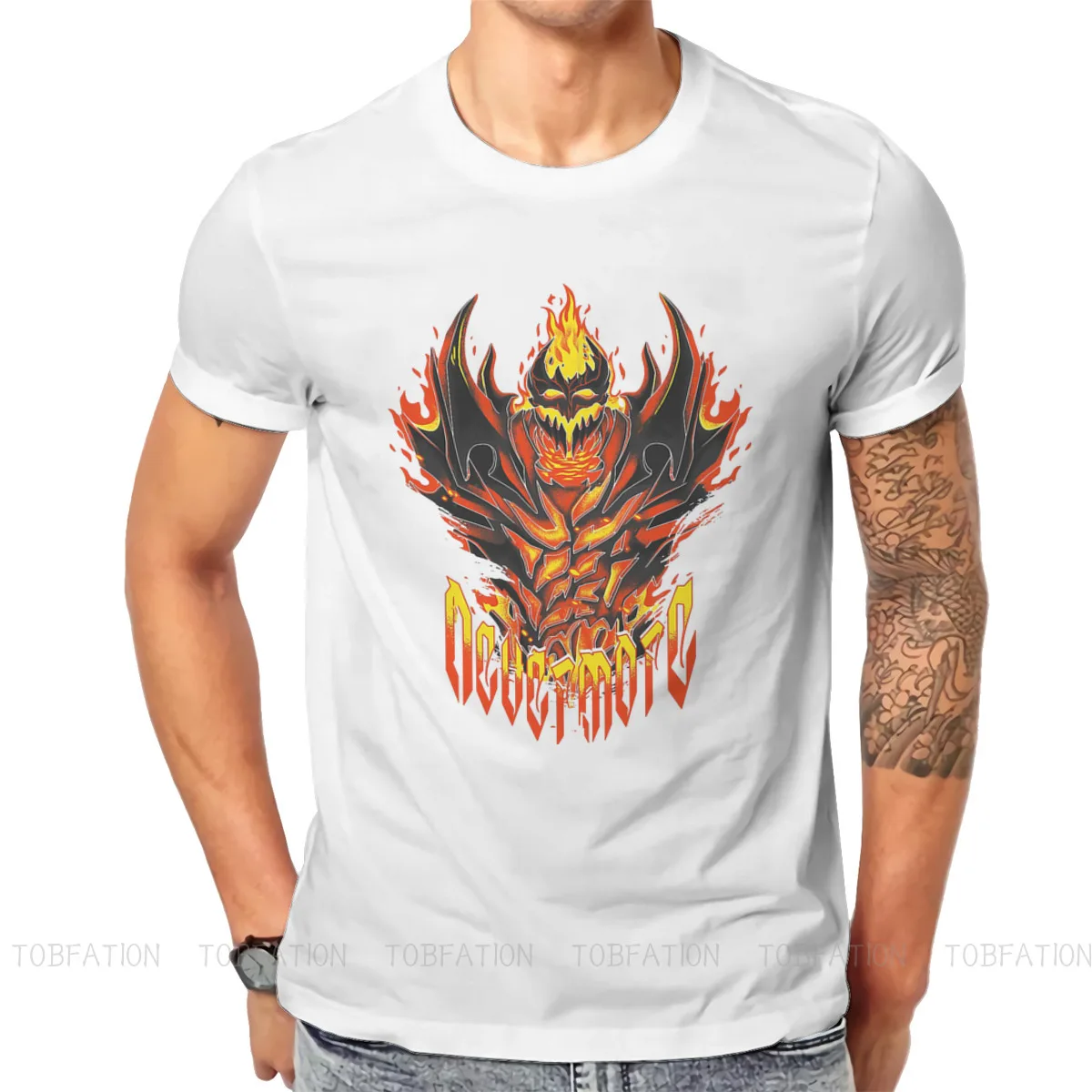 Футболка Dota MOBA с поддержкой Core Heroes, Мужская футболка Shadow Fiend, оригинальные свитшоты, новый тренд