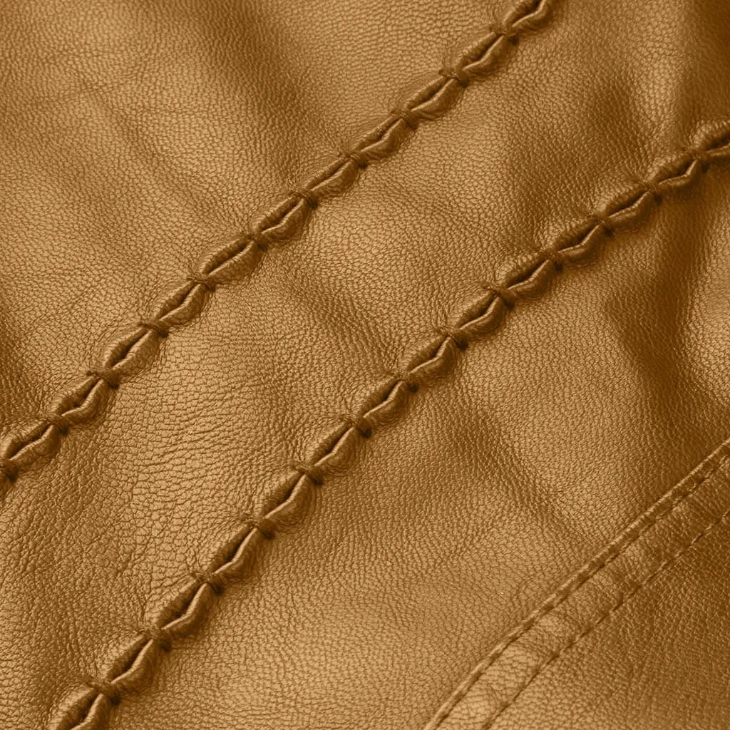 Abrigos mujer invierno зимнее пальто женское короткое пальто куртка из искусственной кожи пальто на молнии Верхняя одежда с карманами manteau femme