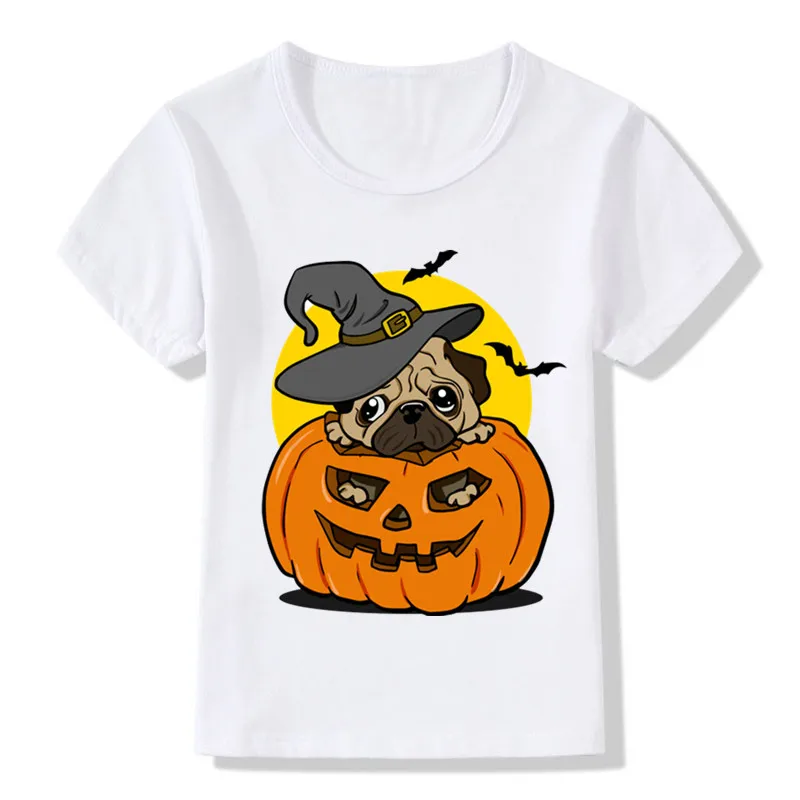 pug halloween shirt