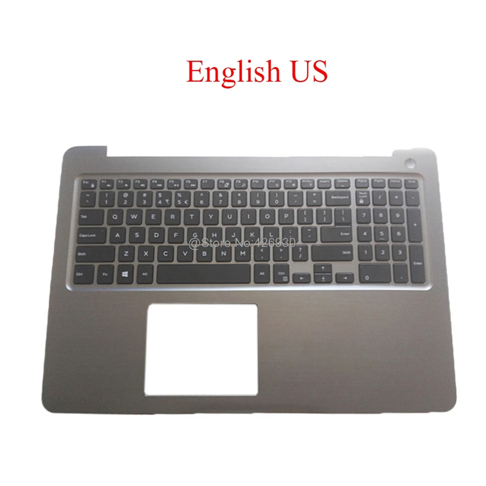 Ноутбук Palmrest US SW CZ BG клавиатура для DELL Inspiron 15 5565 5567 P66F 0PT1NY PT1NY английский