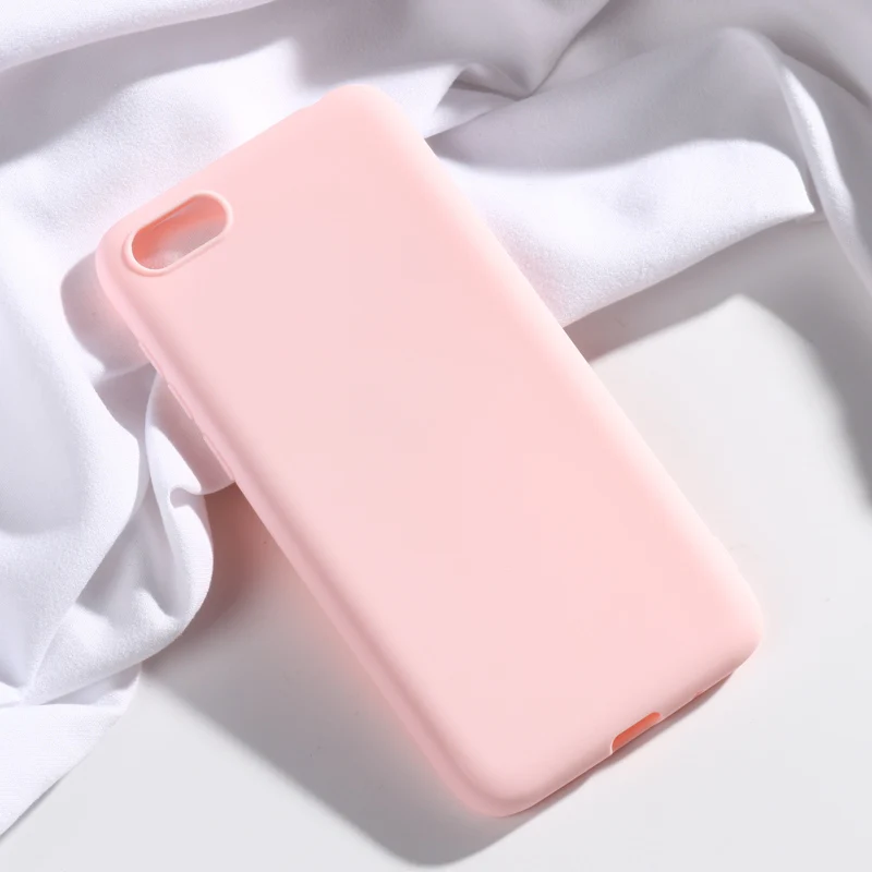 Pink Чехол-бампер для huawei Honor 7A DUA-L22, яркий мягкий чехол для huawei Honor 8X8 S Play V10 V20 9 10 Lite 9i 9X20 Pro - Цвет: Pink