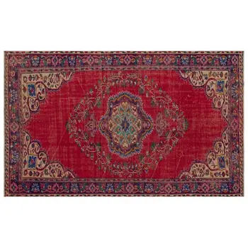 

Handmade Natural Vintage Turkish Area Rug 179x288 Cm-5'10''X9'5''