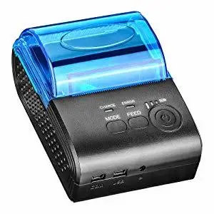 IssyzonePOS Bluetooth принтер 58 мм портативный термопринтер Поддержка Android iOS USB RS232 порт Штрих-код POS принтер