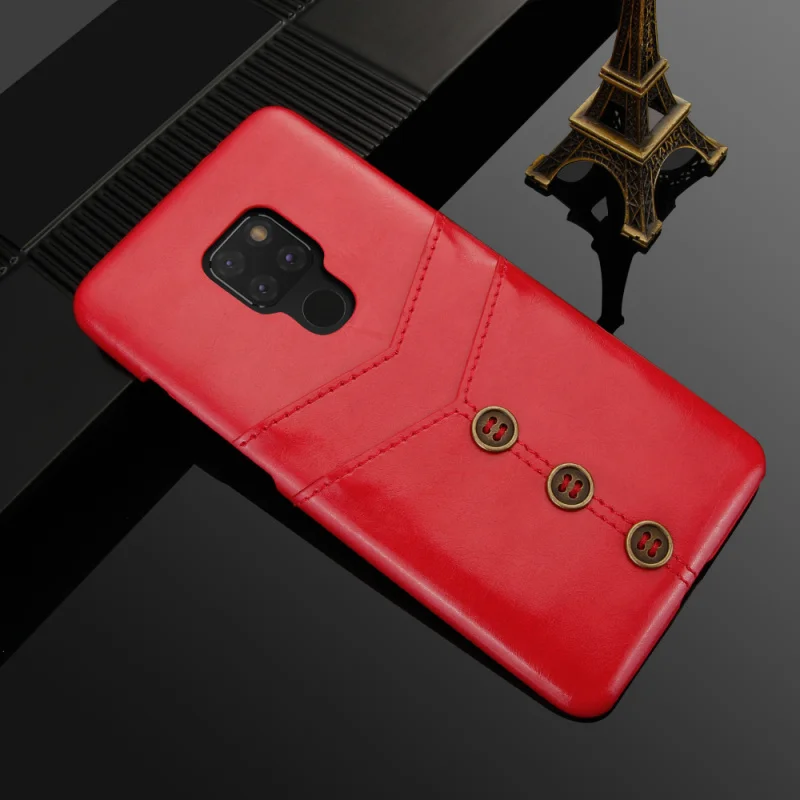 Винтажный чехол из искусственной кожи Waxy для huawei mate 20 Pro, чехол с держателем для карт для huawei mate 20, чехол для телефона huawei mate 20 Lite