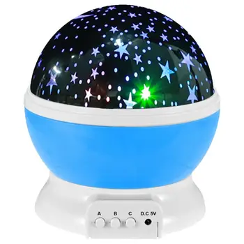 

Remote Control LED Rotating Night Light Projector Starry Sky Star Master Projection lamp Children's Room Decorated Lights