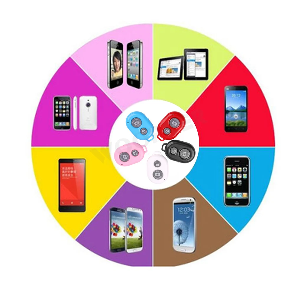 Пульт дистанционного спуска затвора селфи Bluetooth пульт управления Автоспуск для