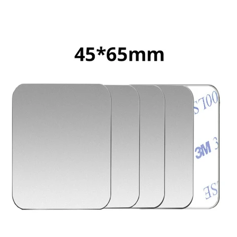 3PCS/Lot Metal Plate For Magnetic Car Phone Holder Iron Sheet Sticker Disk For Magnet Tablet Desk Phone Car Stand Mount