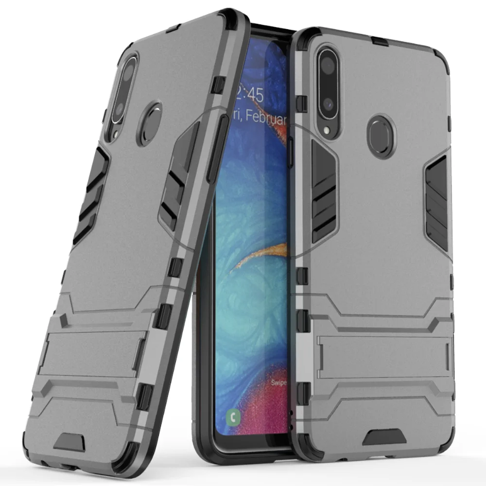 OUDINI задняя крышка Подставка Броня противоударный чехол для samsung Galaxy A20 A20E A20S M20 A2core чехол