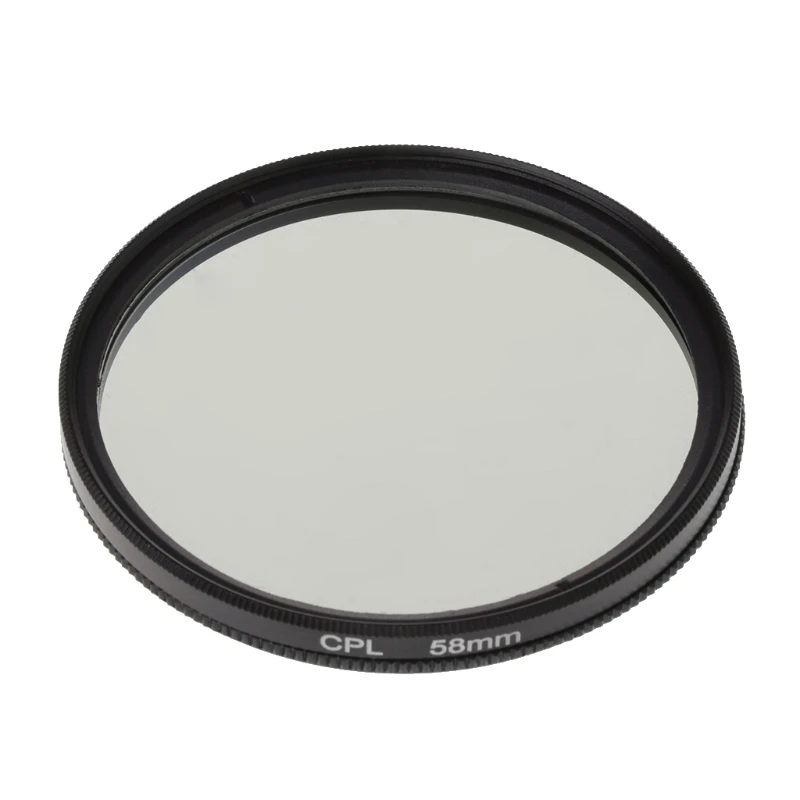 58 мм CPL UV FLD набор фильтров для объектива с сумкой для камеры Nikon Canon sony Pentax