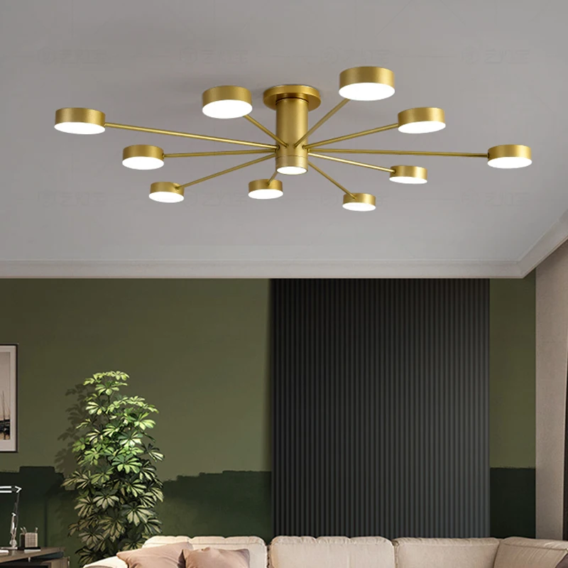 Современный светодиодный потолочный светильник для гостиной, спальни, гостиной, креативный Домашний Светильник, светильники AC110V/220 V,, потолочный светильник