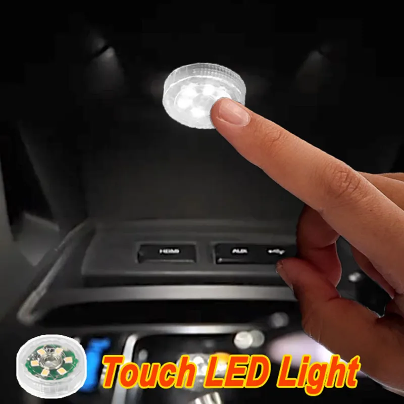 CarInteriorLightFingerTouchSensorCarLightingLight6LEDRoof