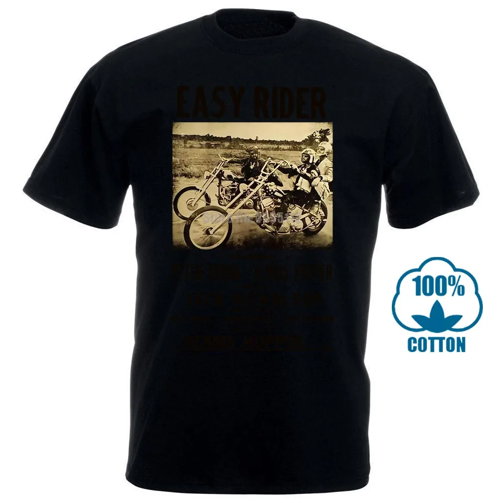 Easy Rider V13 постер фильма футболка все размеры S до 4Xl Питер фонда Деннис Хоппер 012917