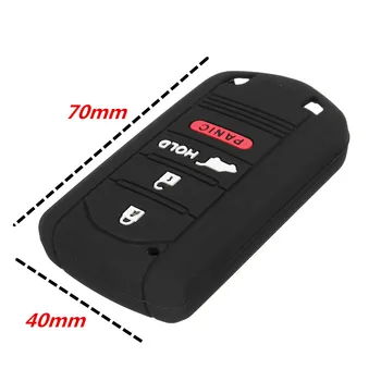 

4 Button Silicone Remote Key Fob Case Cover For Acura MDX ZDX RDX TLX TSX TL RL
