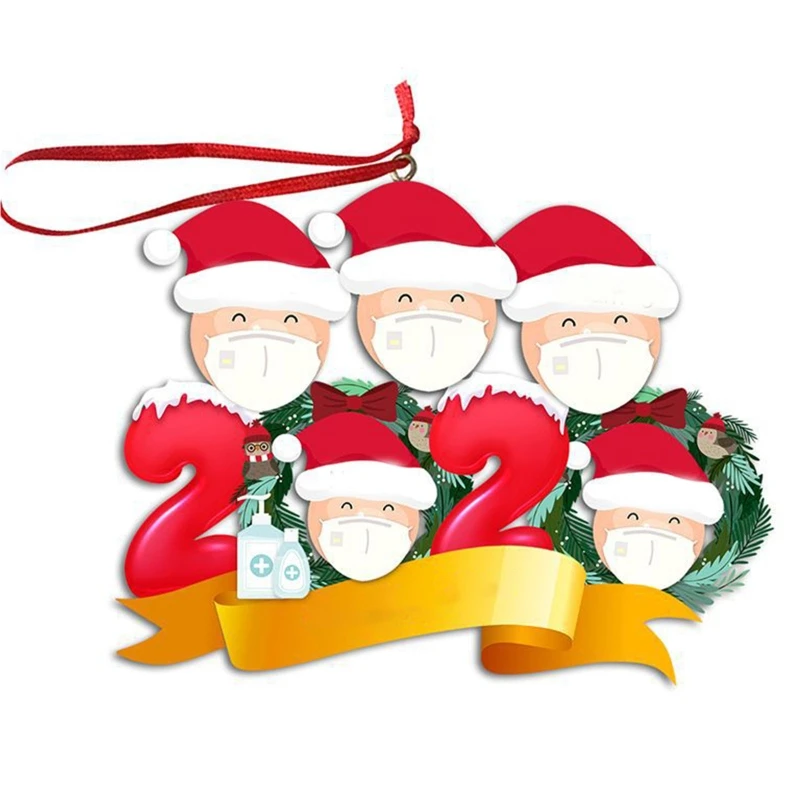 

Personalized Survived Family Snowman Ornament 2020 Christmas Holiday Decor Gift