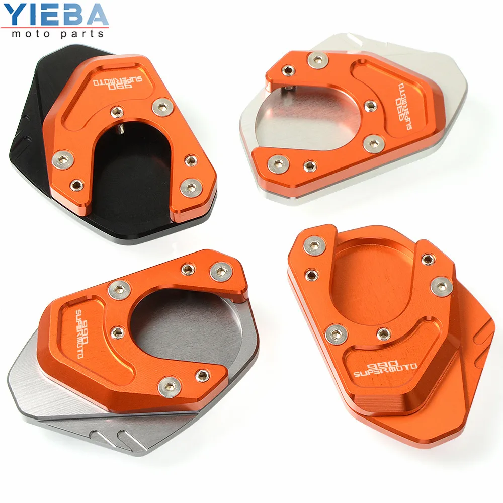 CNC алюминиевый moto rcycle Sidestand Kickstand подставка для ног боковая подставка Увеличьте Мото части для KTM 990 Super moto 2008 US AU, 2009
