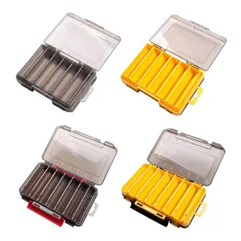 

Fishing Lure Box Double Side Portable Artificial Bait Hook Case Organizer Lure Fishing Tackle Equipment Accessories