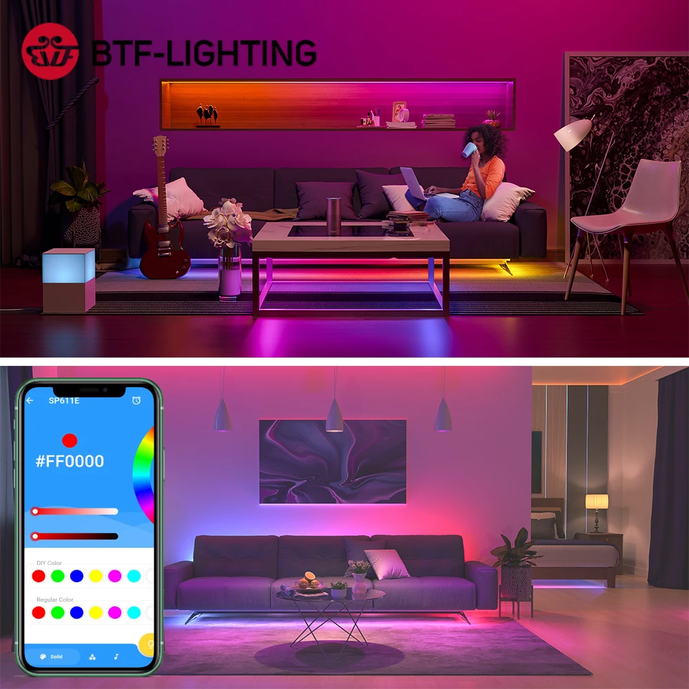 USB ÷ ̴    Ʈѷ, WS2812B Ʈѷ, IR 21 Ű, WS2812 ȼ, ּ   LED Ʈ Ʈ DC5V