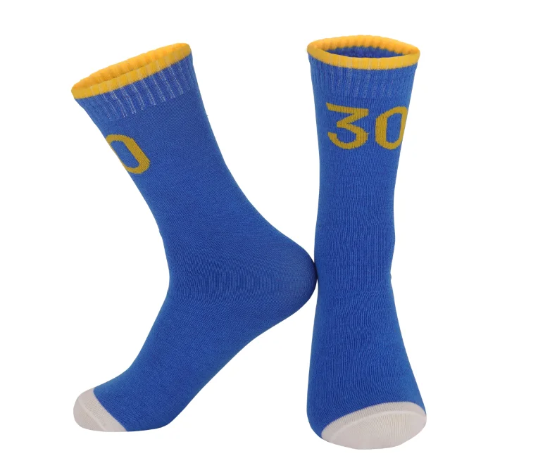 Nike Elite Socks Blue And Gold