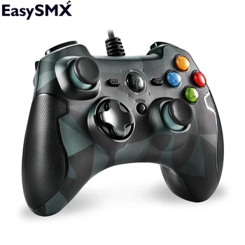 

EasySMX ESM-9100 Wired Game Controller Gamepad Joystick with TURBO TRIGGER Button Gamepad For PC PS3 TV Box Android Smartphone