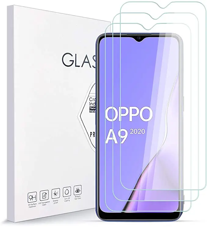 Vetro Temperato Per Oppo A9 2020 A9X A8 A7 A7X Hard 9H Pellicola Salvaschermo Per Oppo A12 A12E A3 A5X A5 2020 Pellicola Protettiva Hd