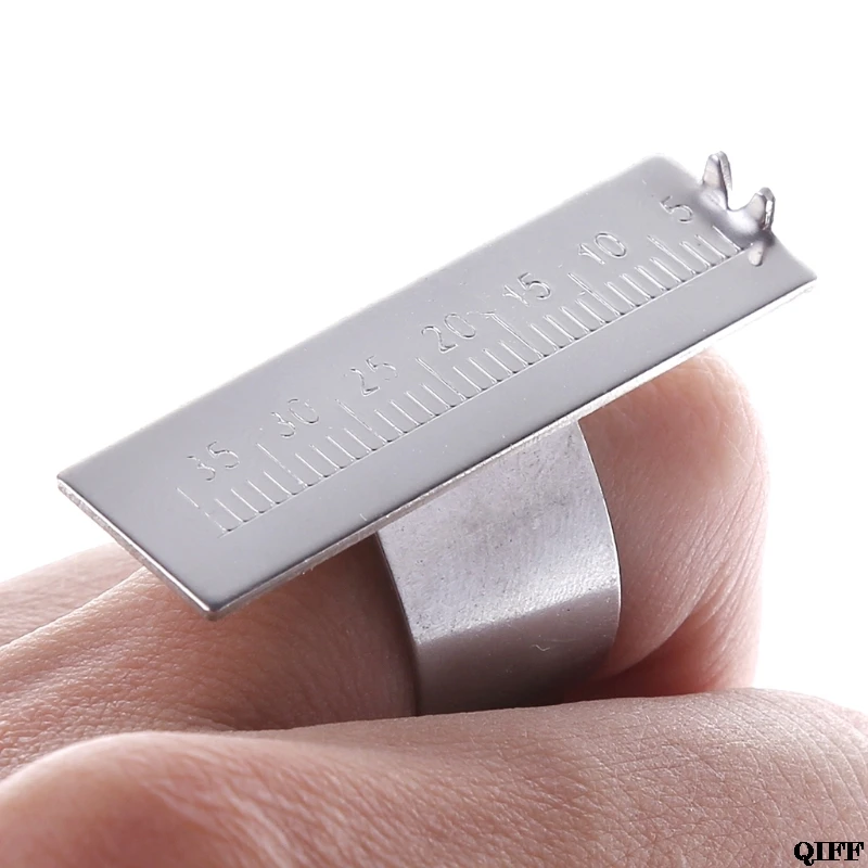 Endo Gauge палец линейка измерительная шкала эндодонтические стоматологические инструменты кольцо