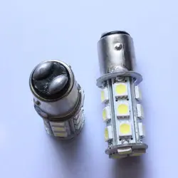 Белый 1157 18 SMD 5050 18 светодиодный 18SMD 18 светодиодный огни тормоза автомобиля обратный конец заднее Сигнальное освещение лампы 12V