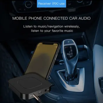 

Wireless Receiver Transmitter 2 in 1 TV Computer Speaker Audio Receiver Transmitter 5.0 Transmitter 200mbps Plug and Play