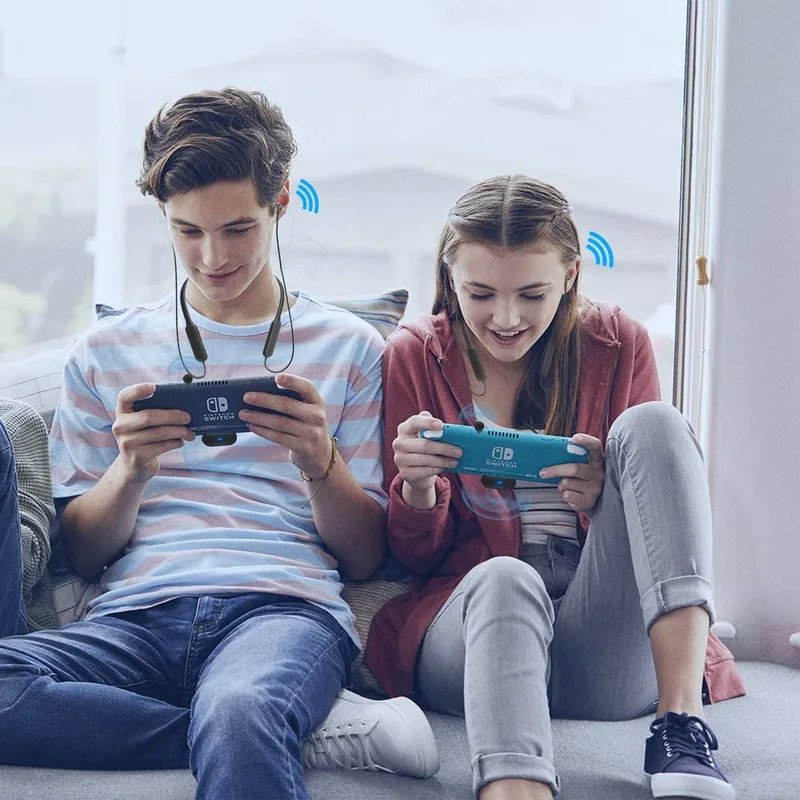 USB C bluetooth-передатчик адаптер с наушниками для nintendo Switch PS4 PC Bluetooth наушники с микрофоном без задержки звука